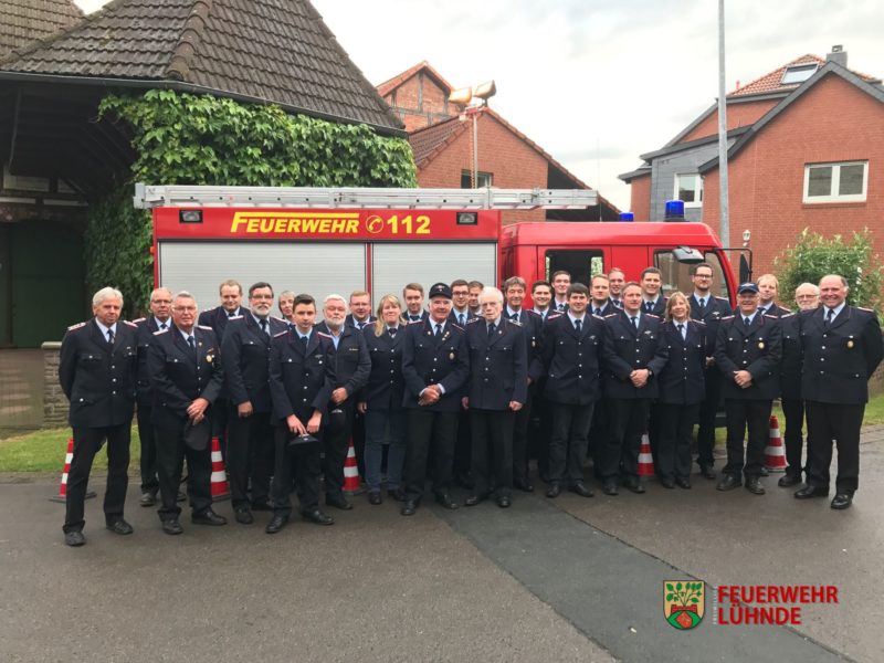 Die Ortsfeuerwehr bei der 900-Jahr-Feier