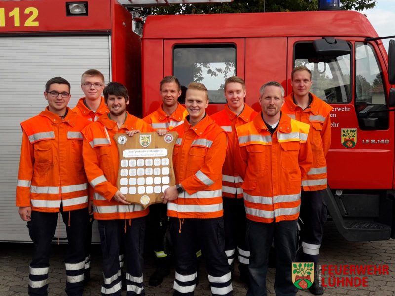 Freiwillige Ortsfeuerwehr Lühnde führte Dorfpokalwettkampf durch