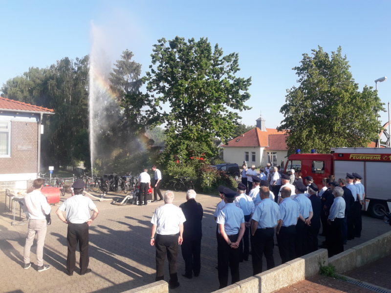 Übergabe der neuen Tragkraftspritze