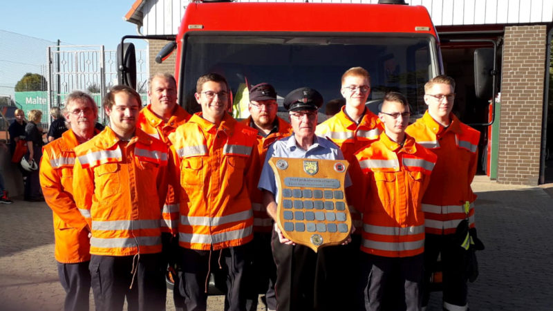 Bereitschaftsgruppe siegt beim Dorfpokal