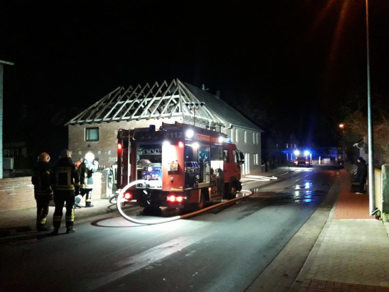 Einsatzübung: Zimmerbrand