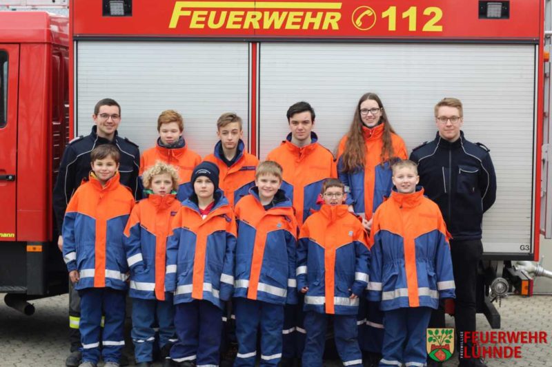 Erfolgreiche Abnahme der Jugendflammen 1 und 2