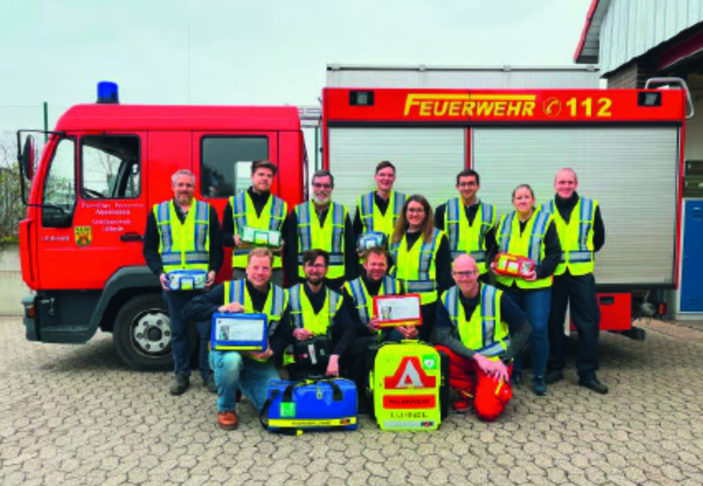 Mitglieder der First Responder-Einheit