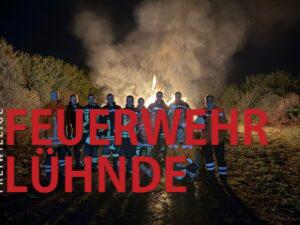 Mehr über den Artikel erfahren Vermutliche Brandstiftung Osterfeuer Lühnde / Osterfeuer findet dennoch statt!